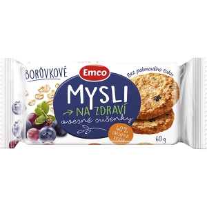 Emco Mysli Sušenky Borůvkové 60g