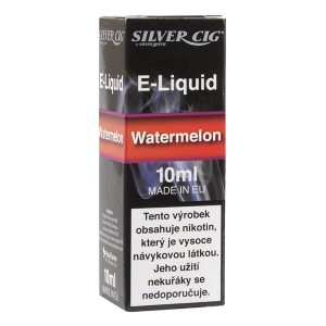 Liquid SilverCig 10ml Watermelon 6mg