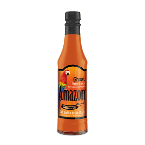 Amazon Ghost Jolokia Pepper 90ml - Omáčka z jolokia papriček (extrémně pálivá)