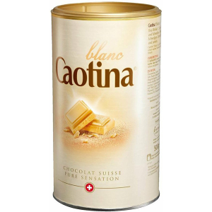 Caotina Blanc - Švýcarská horká čokoláda bílá 500g