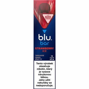 Elektronická cigareta jednorázová Blu Bar Strawberry Ice 18mg/ml