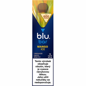 Elektronická cigareta jednorázová Blu Bar Mango Ice 18mg/ml