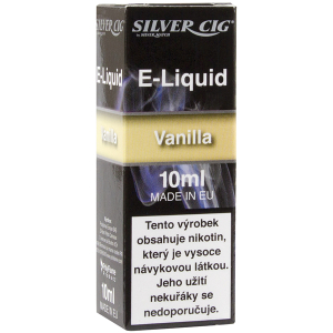 Liquid SilverCig 10ml Vanille 12mg/ml Q