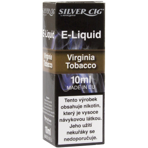 Liquid SilverCig 10ml Virginia 12mg/ml Q