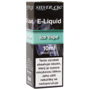Liquid SilverCig 10ml Ice Vape 6mg/ml Q