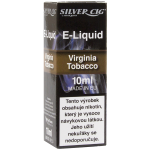 Liquid SilverCig 10ml Virginia 6mg/ml Q