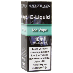 Liquid SilverCig 10ml Ice Vape 12mg/ml Q
