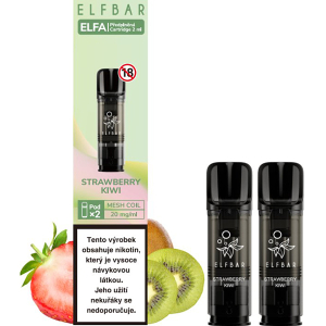 Liquid Elfa Pods 2Pack Strawberry Kiwi 20mg/ml Q