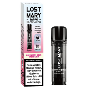 Liquid Lost Mary Tappo Pods 1Pack Blueberry Sour Raspberry 17mg/ml Q