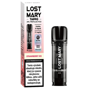 Liquid Lost Mary Tappo Pods 1Pack Strawberry Ice 17mg/ml Q