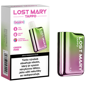 Elektronická cigareta Lost Mary Tappo 750mAh Green Pink