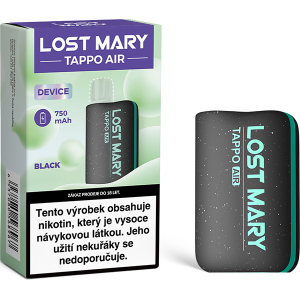 Elektronická cigareta Lost Mary Tappo Air 750mAh Black