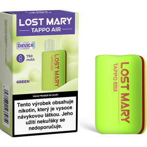 Elektronická cigareta Lost Mary Tappo Air 750mAh Green