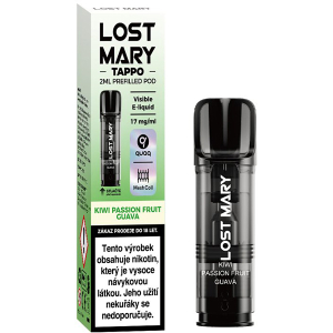 Liquid Lost Mary Tappo Pods 1Pack Kiwi Passion Fruit Guava 17mg/ml Q