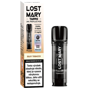 Liquid Lost Mary Tappo Pods 1Pack Silky Tobacco 17mg/ml Q
