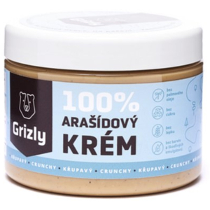 Grizly Arašídový krém jemný 100% 500g