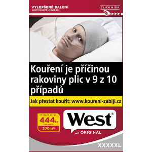 Tabák cigaretový West Red 200g