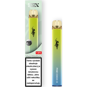 Elektronická cigareta jednorázová Venix Pine Coco-X 18mg/ml Q