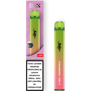 Elektronická cigareta jednorázová Venix Strawberry Kiwi-X 18mg/ml Q