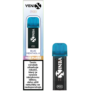 Liquid Venix Pod Blue Menthol-X 20mg/ml Q