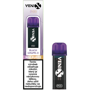 Liquid Venix Pod Black Grape-X 20mg/ml Q