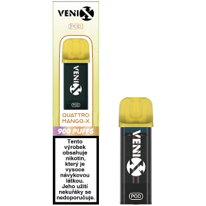 Liquid Venix Pod Quattro Mango-X 20mg/ml Q