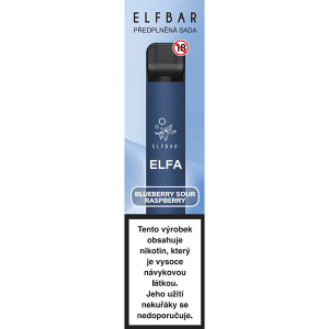 Elektronická cigareta Elfa 500mAh Blueberry Sour Raspberry 20mg/ml Q