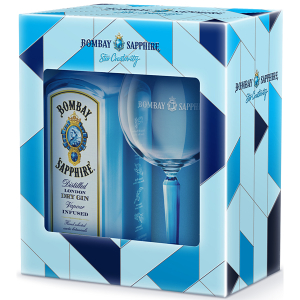 Gin Bombay Sapphire 0,7l 40%+1xSklo