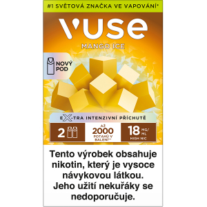 Liquid Vuse Pod Mango Ice 18mg/ml Q