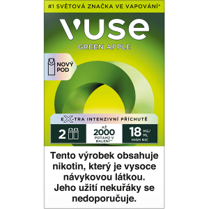 Liquid Vuse Pod Green Apple 18mg/ml Q