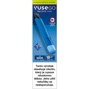 Vuse Go Reload Pen 1000 Blue+Blueberry Ice 18mg/ml Q