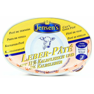 Jensen's Kalbs Leber Paté 80g - Paštika telecí