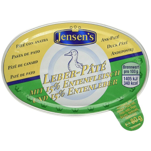 Jensen's Enten Leber Paté 80g - Paštika kachní