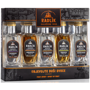 Dárkový set Radlík 5x0,05l 43,4%