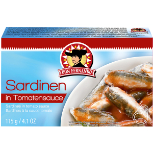 Don Fernando Sardinky v rajčatové omáčce 115g