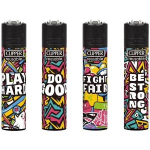 Zapalovač Clipper CP11RH Graffiti Motos