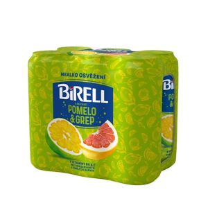 Birell 0,5l Nealko plech Pomelo+Grep 6Pack