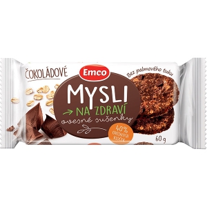 Emco Mysli Sušenky Čokoládové 60g